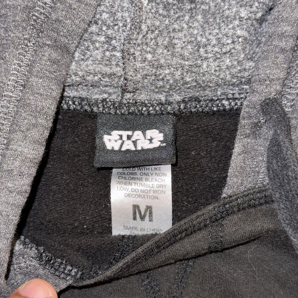 Star Wars Empire Strikes Back Mens Medium Hoodie Sweatshirt Pullover Darth Vader - Picture 3 of 6